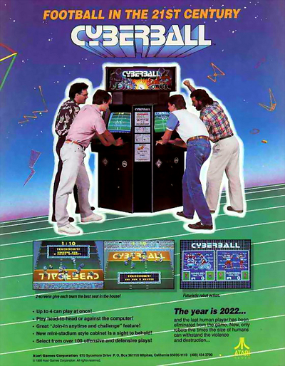 Cyberball 2072 (2 player, rev 2)